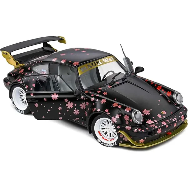 ماکت پورشه سری Porsche RWB Black برند Solido مقیاس 1/18