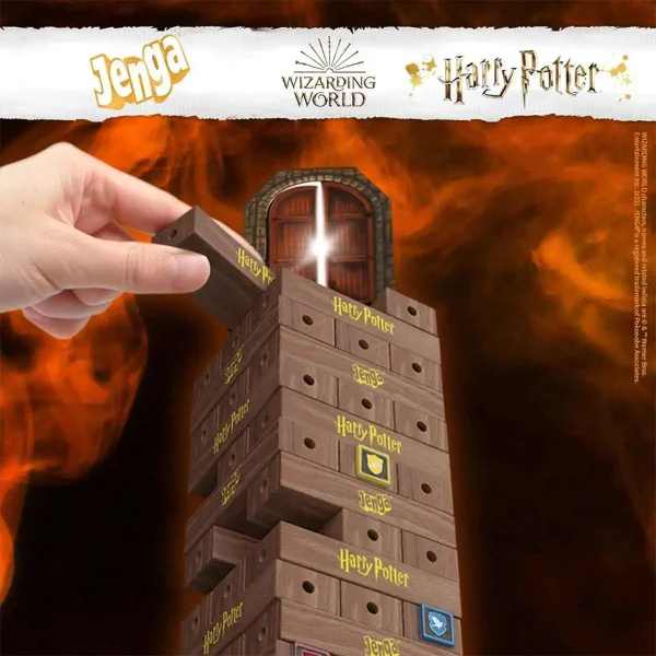 بازی گروهی جنگا هری پاتر jenga طرح Harry Potter برند hasbro