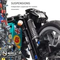 لگو ساختنی موتور کافه ریسر Cafe Racer Motorcycle قطعات 431 قطعه