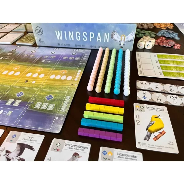 بازی فکری مدل Wingspan برند اورجینال Stonemaier Games