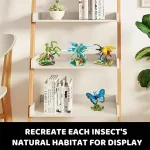 ساختنی لگو طرح حشرات Insects Animals برند KASTWAVE