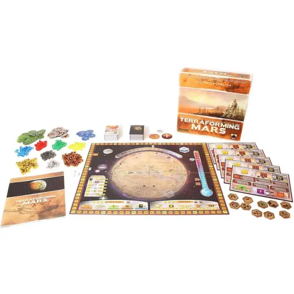 بازی فکری سکونت در مریخ Terraforming Mars برند Stronghold Games