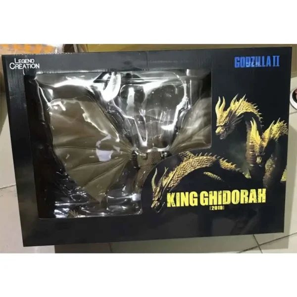 اکشن فیگور دشمن گودزیلا اژدهای 3 سر گیدورا King of The Monsters King Ghidorah برند لجند کریشن