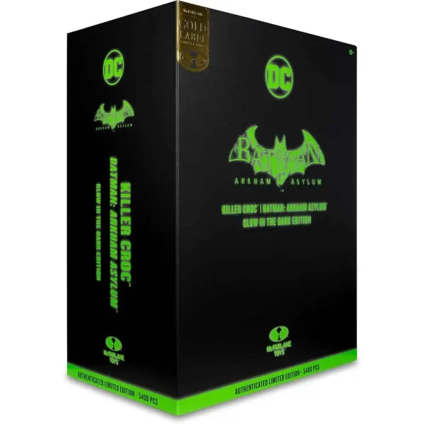 اکشن فیگور کیلر کروک از سری فیلم بتمن ارخام مدل Killer Croc (Batman: Arkham Asylum) Glow