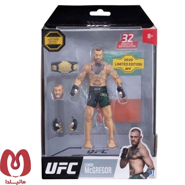 اکشن فیگور برند UfC مدل کانر کانر مک‌گرگور Conor McGregor سری lIMITED EDITION