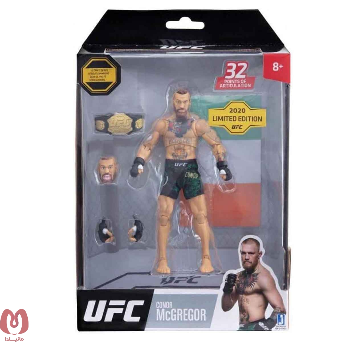 اکشن فیگور برند UfC مدل کانر کانر مک‌گرگور Conor McGregor سری lIMITED EDITION