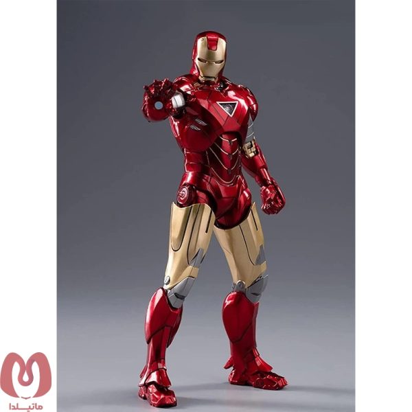 اکشن فیگور مدل مردآهنی طرح فیلم iron man mk6 برند ZD toys 1908-06