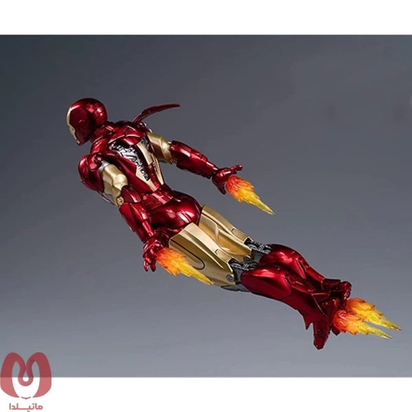 اکشن فیگور مدل مردآهنی طرح فیلم iron man mk6 برند ZD toys 1908-06