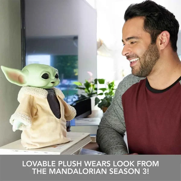 عروسک نرم بی بی سودا فصل 3 سری Baby Yoda Grogu برند متل