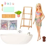 عروسک اورجینال باربی Barbie Bathtub برند باربی