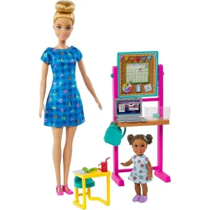 عروسک اورجینال باربی Barbie Teacher برند باربی