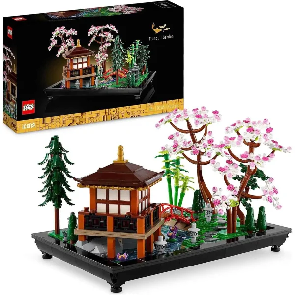 لگو سری آیکون مدل باغ صلح 10315 LEGO Icons Peaceful Garden