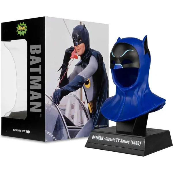 فیگور مجسمه بتمن سری Batman (1966) Cowl Replica برند مکفارلین