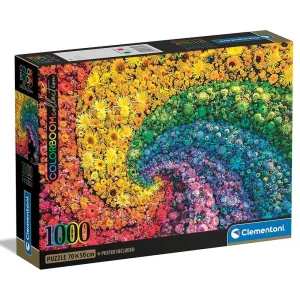 پازل 1000 تکه بوم رنگ Color Boom برند کلمنتونی