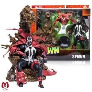 اکشن فیگور اسپان Spawn Deluxe Whit Throne برند مکفارلین