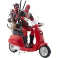 اکشن فیگور ددپول با موتور و سگ سری Deadpool with Scooter برند هاسبرو