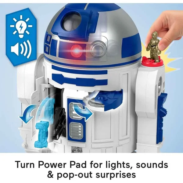 اسباب بازی استاروارز STAR WARS Toy R2-D2 برند فیشرپرایس