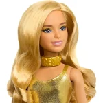 عروسک اورجینال باربی Barbie Golden Dreams برند باربی