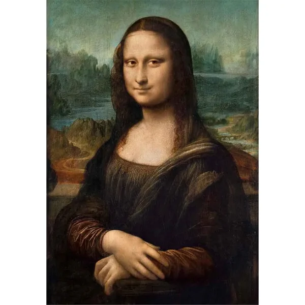 پازل 1000 تکه مونالیزا Mona Lisa برند کلمنتونی