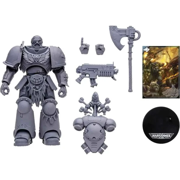 اکشن فیگور Warhammer Space Wolves Wolf برند مکفارلین