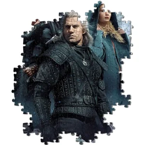 پازل 1000 تکه گرالت ویچر Geralt Witcher برند کلمنتونی