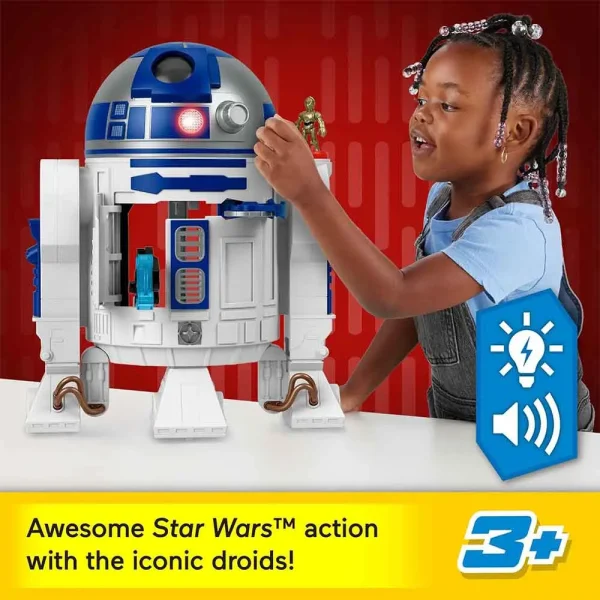 اسباب بازی استاروارز STAR WARS Toy R2-D2 برند فیشرپرایس