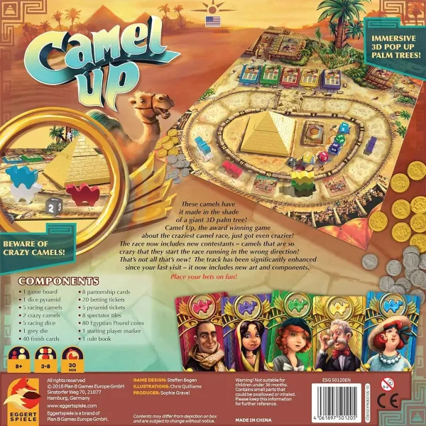 بردگیم شترسواری Camel Up: Second Edition