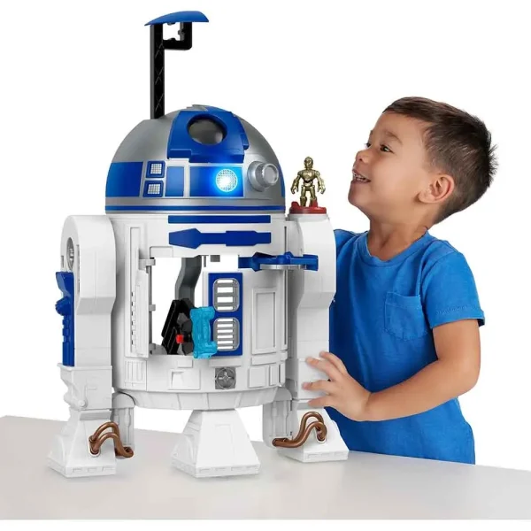 اسباب بازی استاروارز STAR WARS Toy R2-D2 برند فیشرپرایس