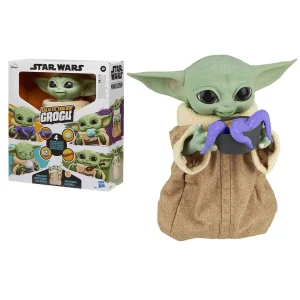 ربات بیبی یودا baby yoda Star Wars همراه با 4 اکسسوری برند هاسبرو