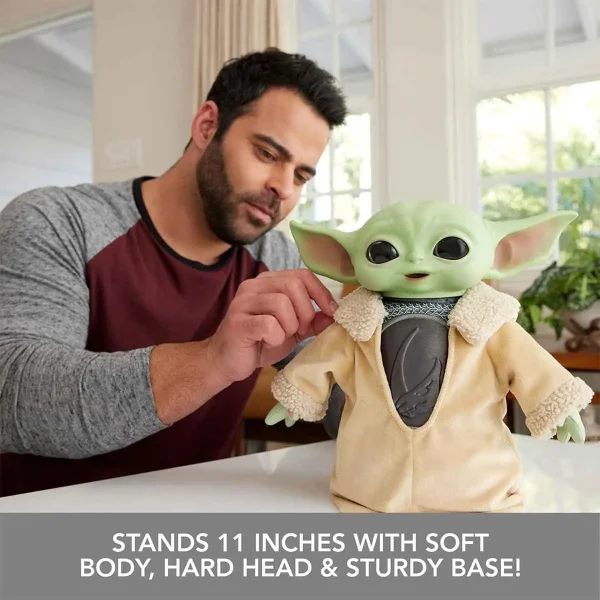 عروسک نرم بی بی سودا فصل 3 سری Baby Yoda Grogu برند متل