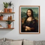 پازل 1000 تکه مونالیزا Mona Lisa برند کلمنتونی