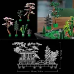 لگو سری آیکون مدل باغ صلح 10315 LEGO Icons Peaceful Garden