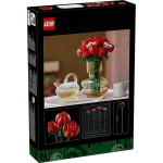 لگو سری آیکون مدل گل رز قرمز Rose Bouquet کد 10328