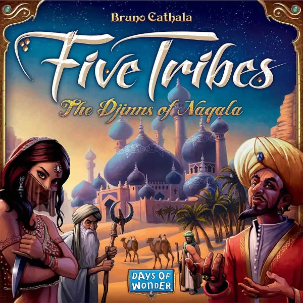 بازی فکری اورجینال پنج قبیله (Five Tribes) برند Days Of Wonder