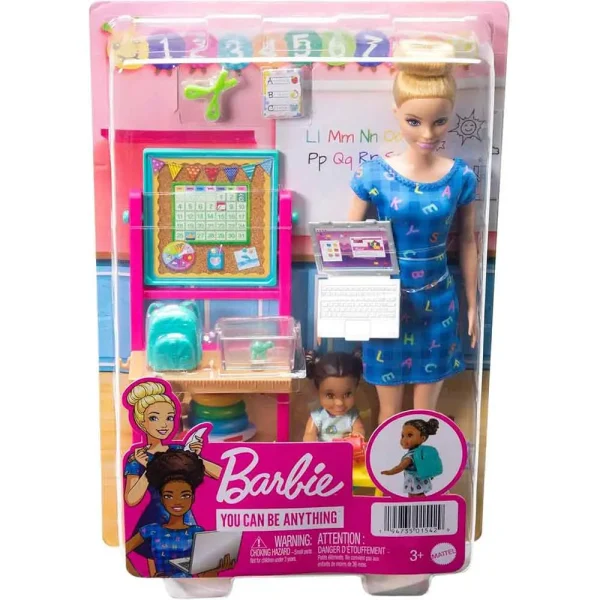 عروسک اورجینال باربی Barbie Teacher برند باربی