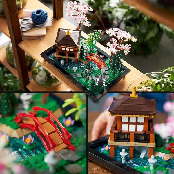 لگو سری آیکون مدل باغ صلح 10315 LEGO Icons Peaceful Garden