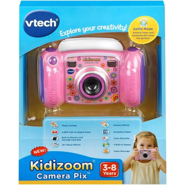 دوربین هوشمند صورتی Vtech مدل Camera Pix