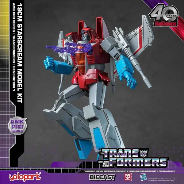 اکشن فیگور استاراسکریم G1 سری Transformers G1 Starscream برند هاسبرو