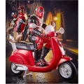 اکشن فیگور ددپول با موتور و سگ سری Deadpool with Scooter برند هاسبرو