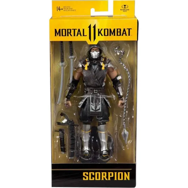 اکشن فیگور مورتال کمبت اسکورپیون Mortal Kombat Scorpion برند مکفارلین