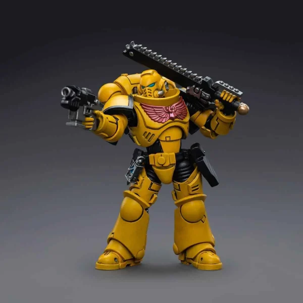 اکشن فیگور وارهمر سری Imperial Fists Intercessors برند Joy Toy