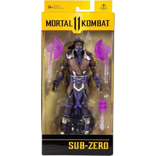 اکشن فیگور موتال کمبت ساب زیزو Mortal Kombat Sub Zero برند مکفارلین