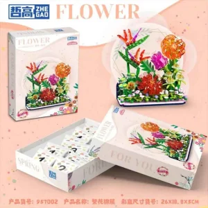 ساختنی لگو گل رز Flower کد 957002