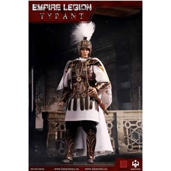 اکشن فیگور کمودوس | گلادیاتور Imperial Legion Tyrant | Gladiator برند HaoYu Toys