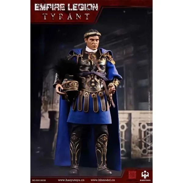 اکشن فیگور کمودوس Commodus | گلادیاتور Imperial Legion Tyrant | Gladiator برند HaoYu Toys