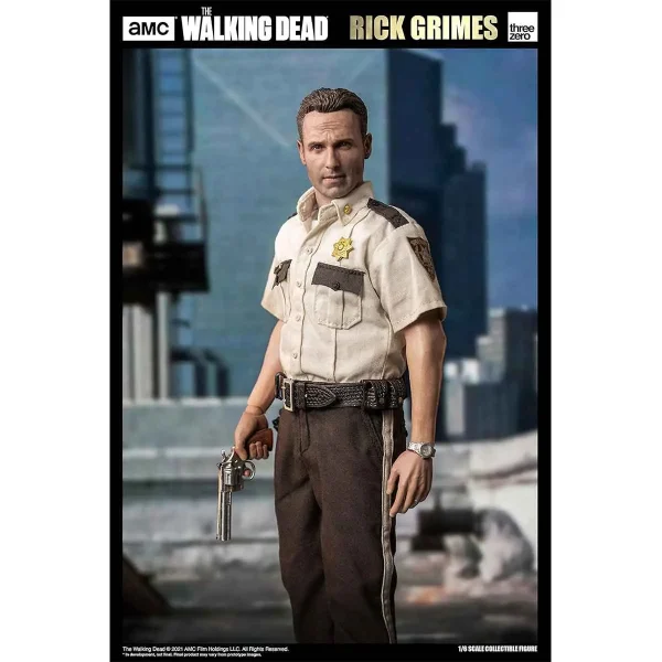 اکشن فیگور ریک گرایمز سریال واکینگ دد سری The Walking Dead Rick Grimes از برند threezero