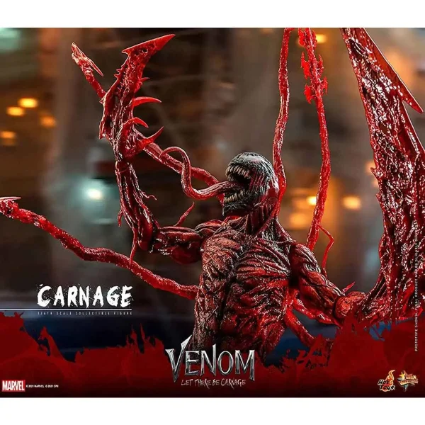 اکشن فیگور شاهکار ونوم کارنیج اورجینال Hot Toys Carnation 1:6 Venom