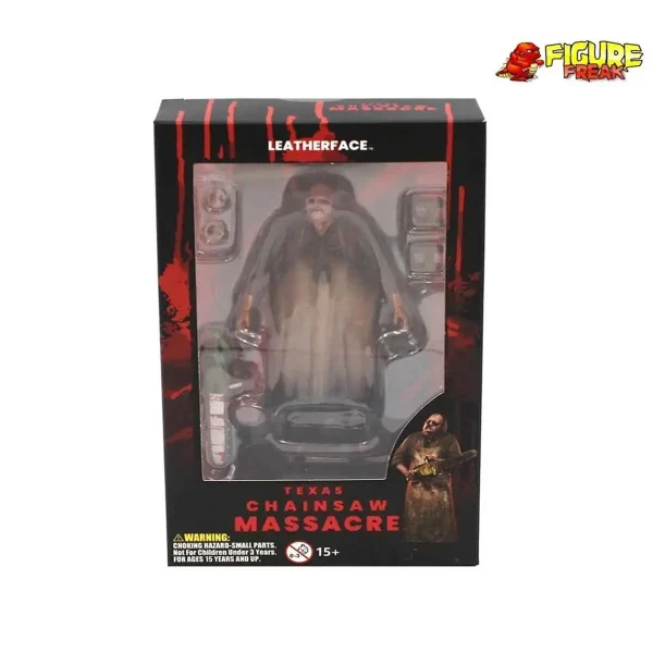 فیگور کشتار با اره برقی تگزاس Texas Chainsaw مقیاس 1/18 برند Hiya Toys