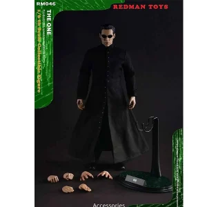 اکشن فیگور ماتریکس شخصیت نعو Matrix Neo برند REDMAN TOYS ارتفاع 30 سانتی متر