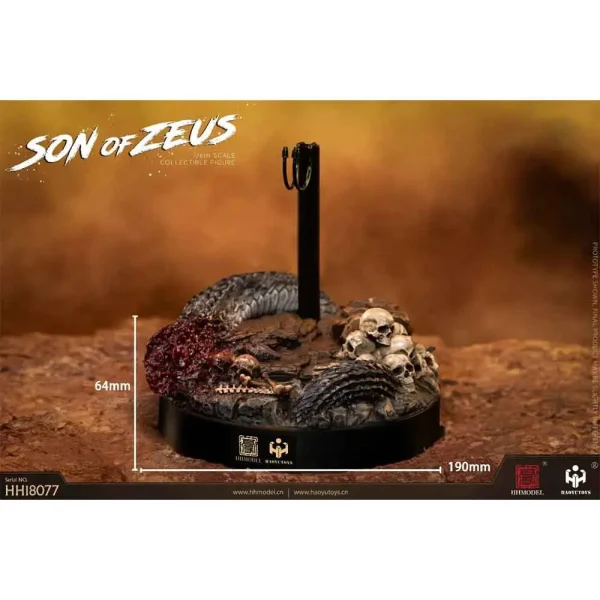 اکشن فیگور دواین جانسون پسر زئوس Dwayne Johnson Son of Zeus Full Set برند HaoYu Toys